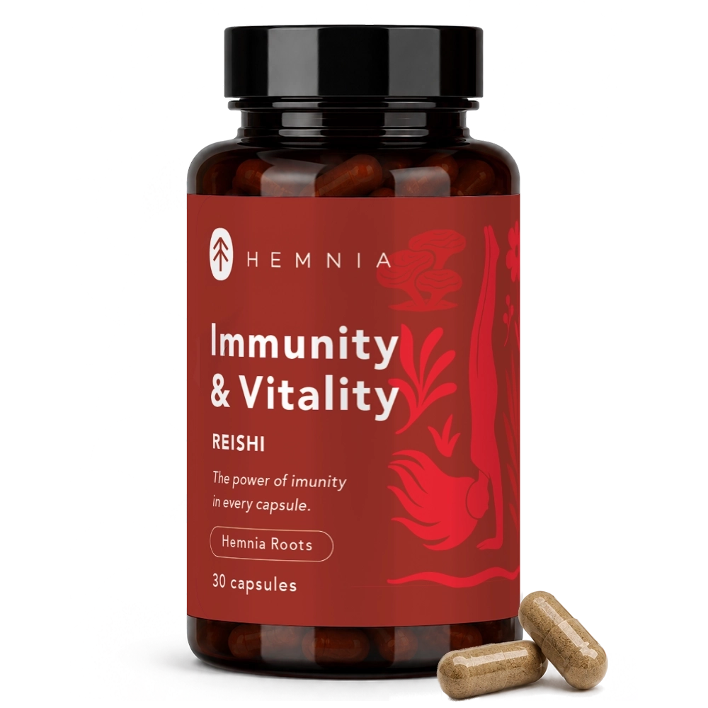 Hemnia Reishi kapsule 30 x 500 mg