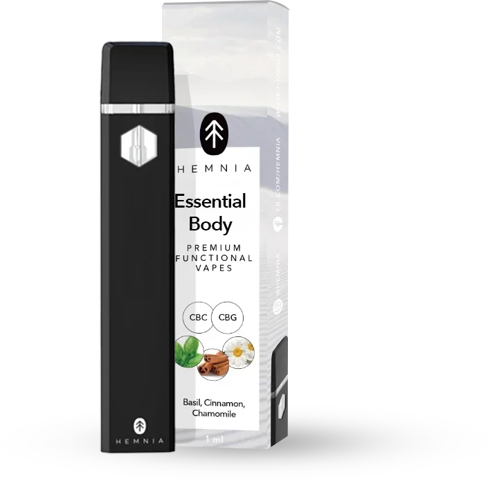 Body Protection - Caneta Vape CBC e CBG Funcional Premium