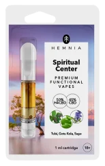 Spiritual Center - Cartridge, H4CBD, CBD, bazalka posvátná (tulsi), gotu kola, šalvěj, 1 ml
