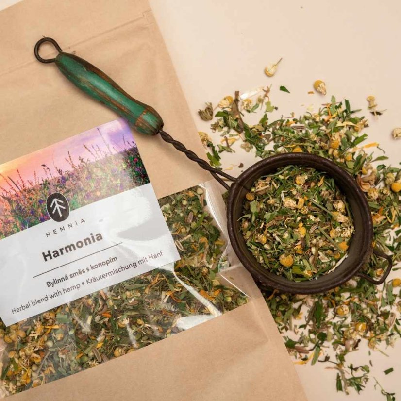 Harmonia - Kruidenmix met hennep voor een betere spijsvertering, 50 g
