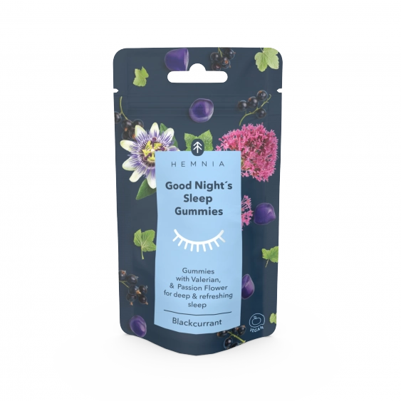 Gomas para dormir melhor com valeriana e passiflora, 15 unidades