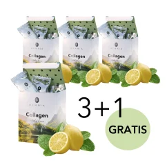 Paket 3 + 1 Kollagen mit Hyaluronsäure gratis