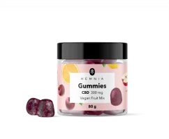 CBD Vegan guminukai, vaisių mišinys, 300 mg CBD, 30 vnt. x 10 mg, 80 g
