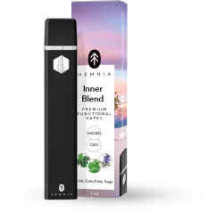 Духовний центр - преміум-функція H4CBD та CBD Vape Pen, тулсі, готу кола, шавлія, 1 мл