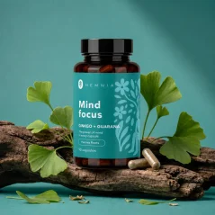 Hemnia Ginkgo + Guarana kapsulas 90 x 500 mg