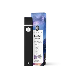 Restful Sleep - Premium funktionel CBN a CBD Vape Pen, levandule, mučenka, 1 ml