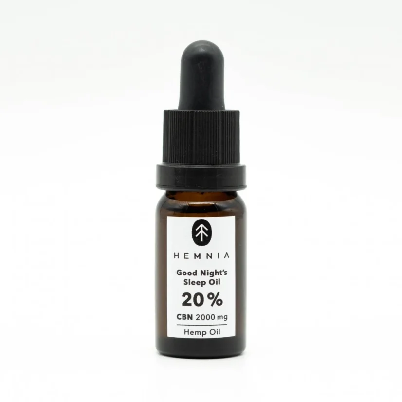 Good Night's Sleep Hamppuöljy 20%, 2000 mg CBN, 250 mg CBD, 10 ml