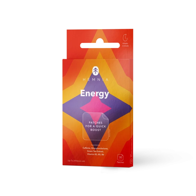 Energía - Parches para un estímulo rápido, 30 unidades