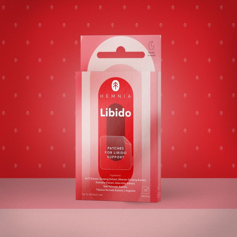 Libido - Cerotti per il sostegno della libido, 30 pezzi