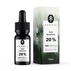 Full Spectrum CBD kanapiu aliejus 20%, 2000 mg, 10 ml