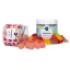 CBD Gummies pakkaus - mansikoita ja nallekarhuja (2 x 45 g, 100 mg CBD)