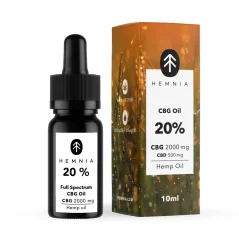 Full spectrum Pain Relief CBG oil - 20 % CBG, 5 % CBD, 2000 mg, 10 ml