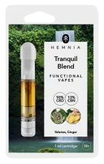 Relief CBD Cartridge, CBD, CBN, valerian, ginger, 1 ml | Hemnia