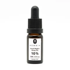 Good Night's Sleep Kanapiu aliejus 10%, 1000 mg CBN, 250 mg CBD, 10 ml
