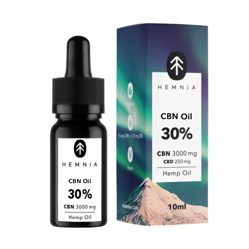 Konopljino olje Good Night's Sleep 30%, 3000 mg CBN, 250 mg CBD, 10 ml