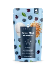 Power mind gummies - supplément pour soutenir la concentration et la mémoire, 20 pcs x 2,2 g