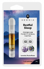 Restful Sleep – Cartridge 40 % CBD, 60 % CBN, levandule, mučenka, 1 ml