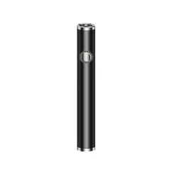 Акумулятор для картриджа CBD, 380 мАг, 510 різьблення, USB зарядний пристрій, чорний