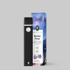 Restful Sleep - Premium funktionel CBN a CBD Vape Pen, levandule, mučenka, 1 ml