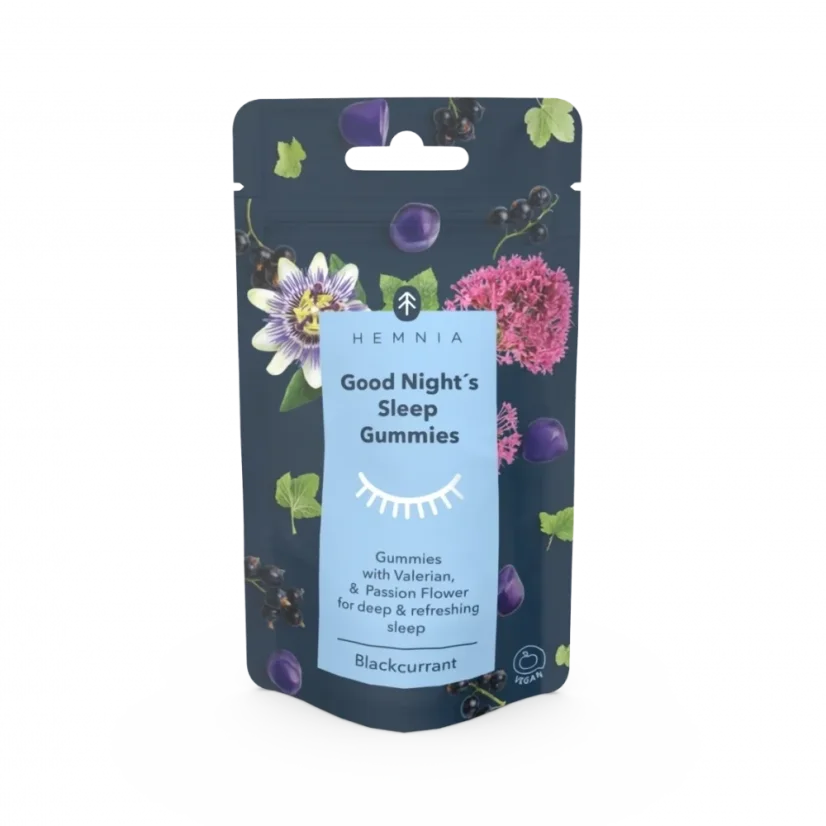 Gummies for better sleep with valerian and passionflower, 30 pcs