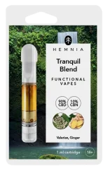 Relief CBD Cartridge, CBD, CBN, valerian, ginger, 1 ml