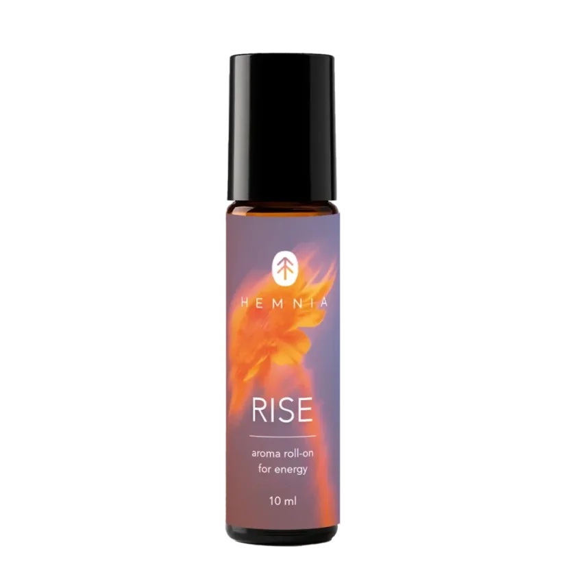 RISE: Roll-on aromatic pentru energie, 10 ml