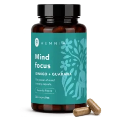 Hemnia Ginkgo + Guarana Capsules 30 x 500 mg