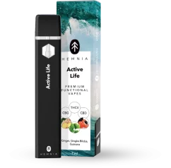 Awakening - Premium Functional CBG und CBD Vape Pen, Zitrone, Minze, grüner  Tee, 1 ml | Hemnia