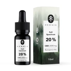 Full Spectrum CBD Konopný olej 20%, 2000 mg, 10 ml