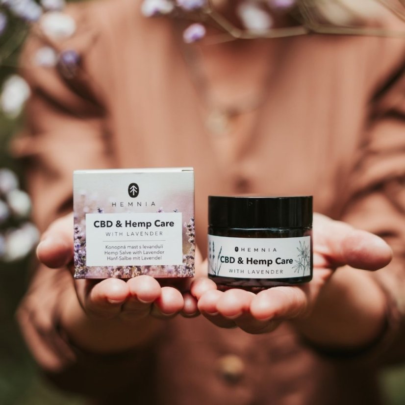 CBD & Hemp Care - універсальна конопляна мазь з лавандою, 50 мл