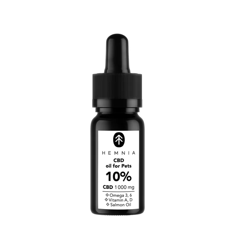 CBD i älgolja för djur - 10% CBD, 1000 mg, 10 ml