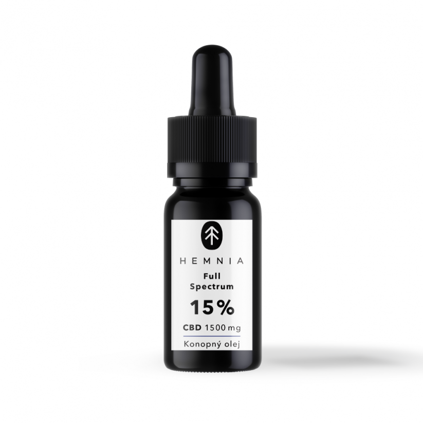 Full Spectrum CBD hemp oil 15%, 1500 mg, 10 ml