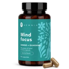 Hemnia Ginkgo + Guarana Capsules 90 x 500 mg