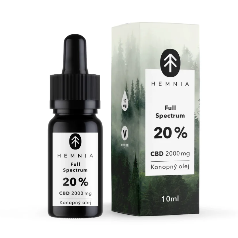 Full Spectrum CBD Hemp oil 20%, 2000 mg, 10 ml