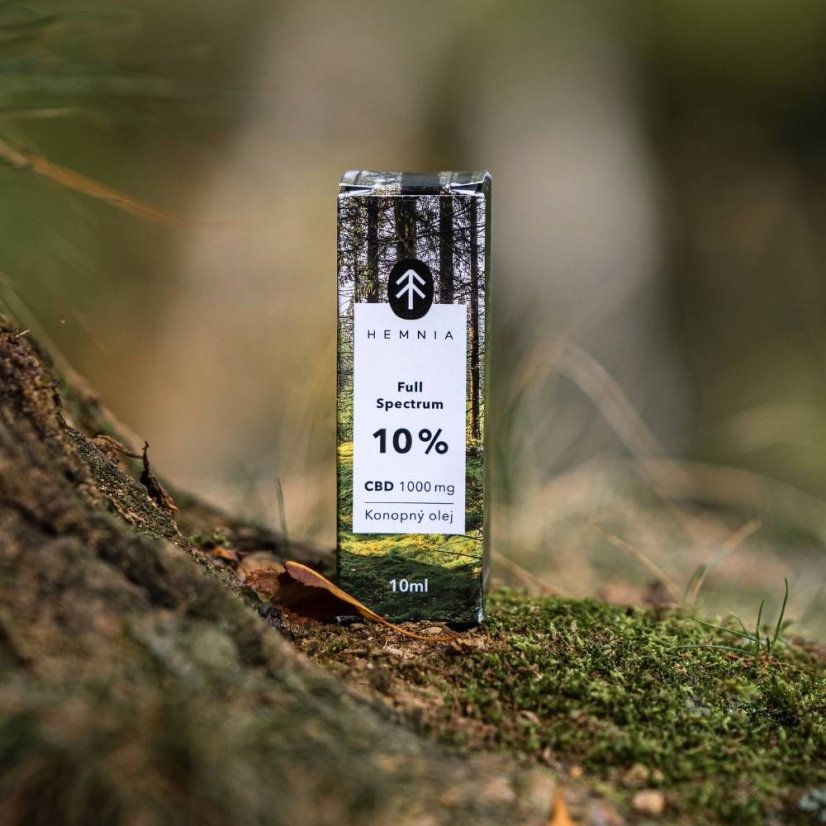 Full Spectrum CBD hemp oil 10%, 1000 mg, 10 ml