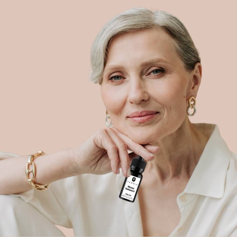 Hemnia Menobalance – Full Spectrum CBD Olej 10 %, 1000 mg, 10 ml