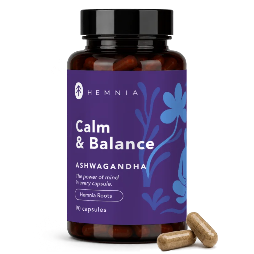 Hemnia Ashwagandha Capsules 90 x 500mg