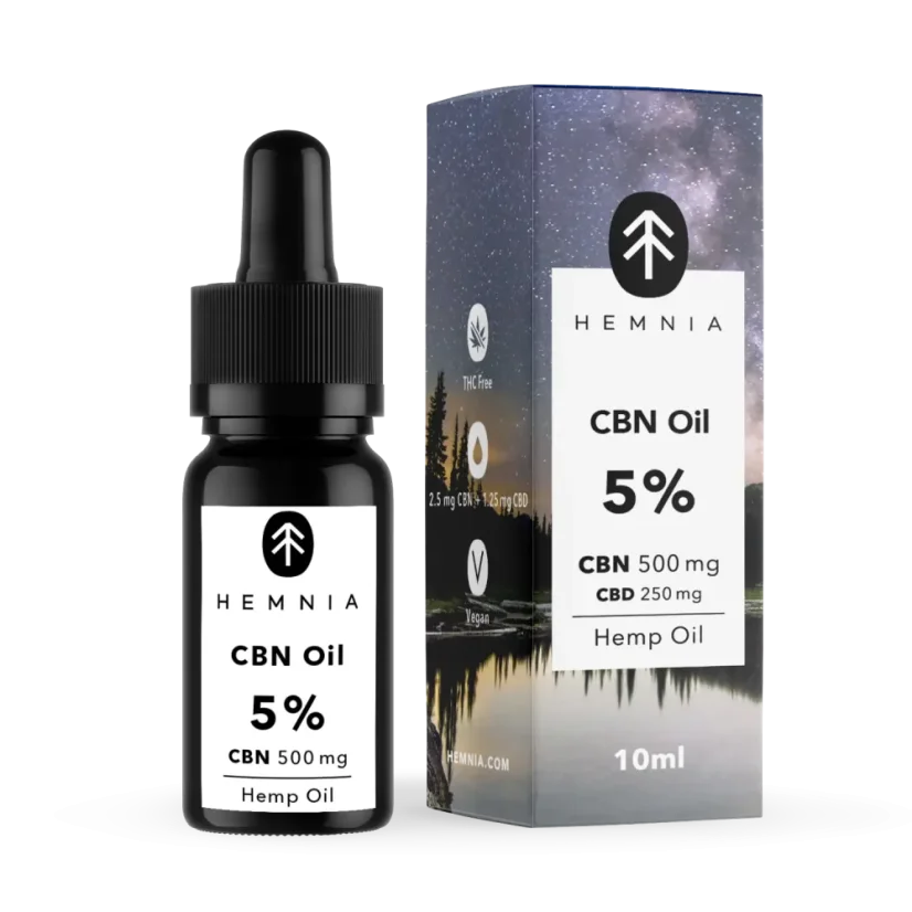 Good Night's Sleep Kenderolaj 5%, 500 mg CBN, 250 mg CBD, 10ml