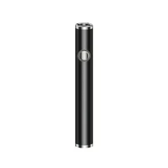 Batteri för CBD-patron, 380 mAh, 510 gänga, USB-laddare, svart