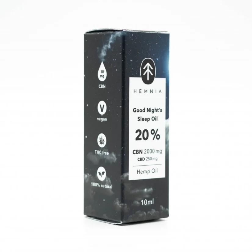 Good Night's Sleep Kenderolaj 20%, 2000 mg CBN, 250 mg CBD, 10ml