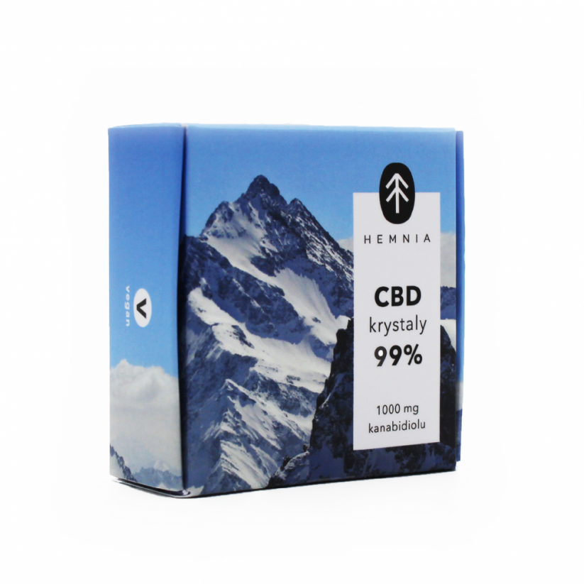 CBD-krystaller 99 %, 1000 mg