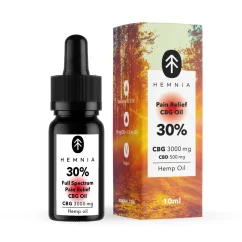 Celospektrálny CBG olej proti bolesti - 30% CBG, 5% CBD, 4000 mg, 10 ml