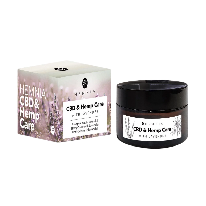 CBD & Hemp Care - універсальна конопляна мазь з лавандою, 50 мл