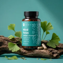Hemnia Ginkgo + Guarana Capsules 30 x 500 mg