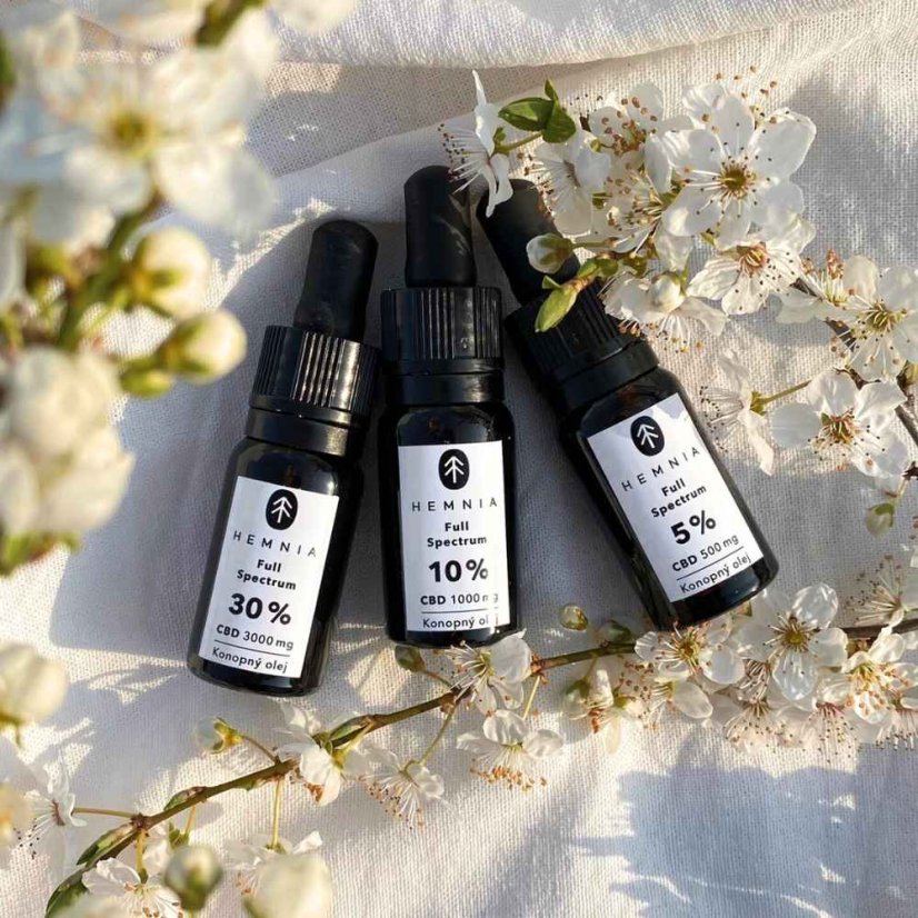 Full Spectrum CBD Aceite de cánamo 30%, 3000 mg, 10 ml