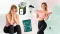 Common weight loss mistakes: a sad woman who can’t lose weight, a happy woman who exercises, Hemnia green drink, Hemnia shaker and creatine