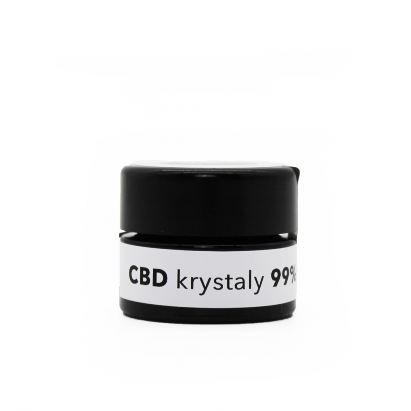 CBD kristalai 99 %, 1000 mg