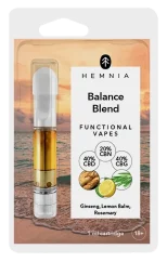 Balance of Mind - Cartridge, CBD, CBG, CBN, ginseng, lemon balm, rosemary, 1 ml