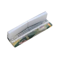 King Size Wide Ultra Thin Rullējamās papīrs ar filtriem, 32 gab. + Rullēšanas paplāte