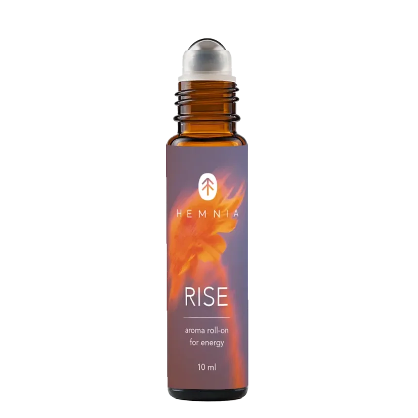 RISE: Roll-on aromatic pentru energie, 10 ml